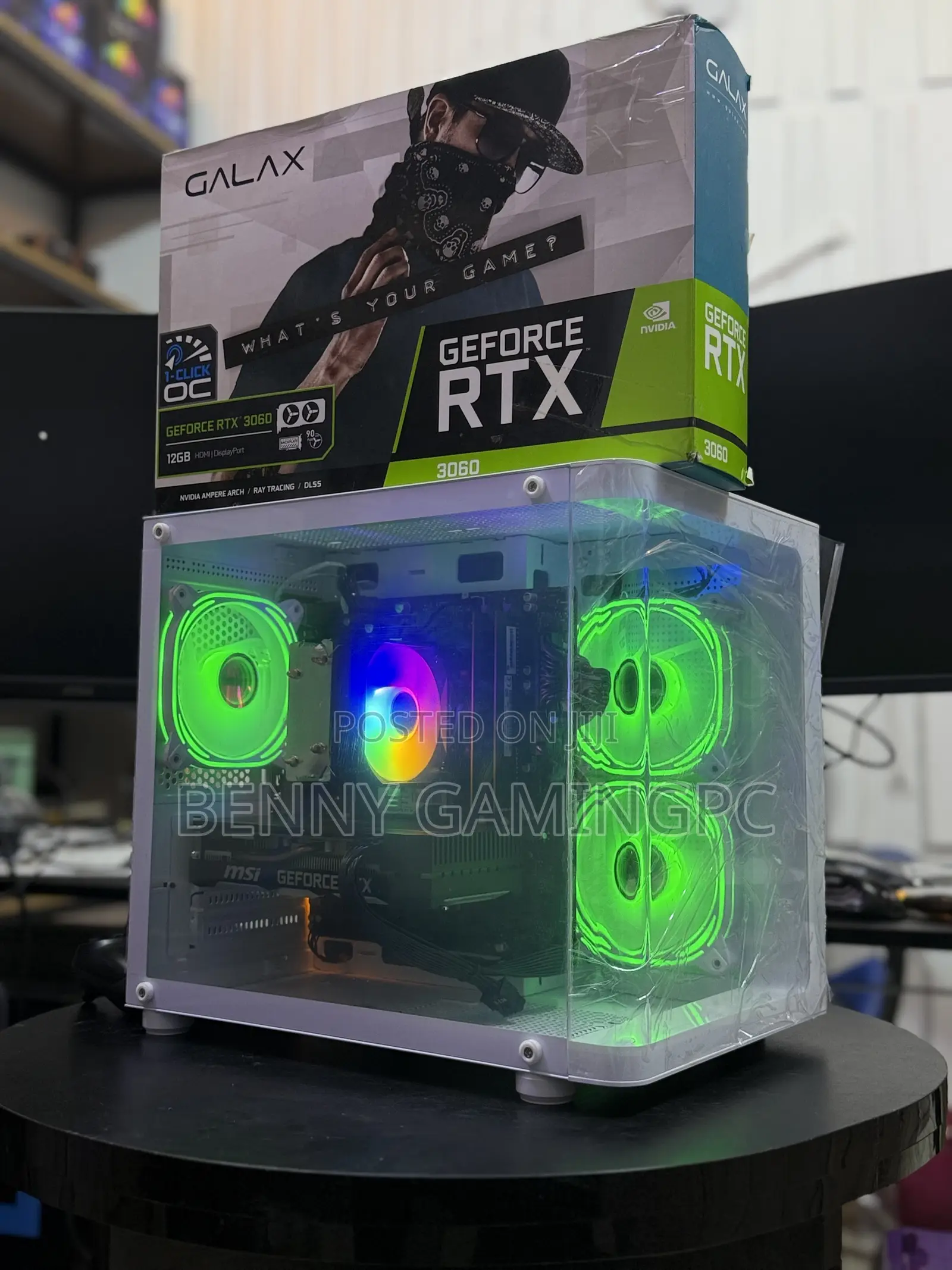 New Desktop Computer MSI Gaming 24 6QE 4K 32GB Intel Core i7 SSD 1T