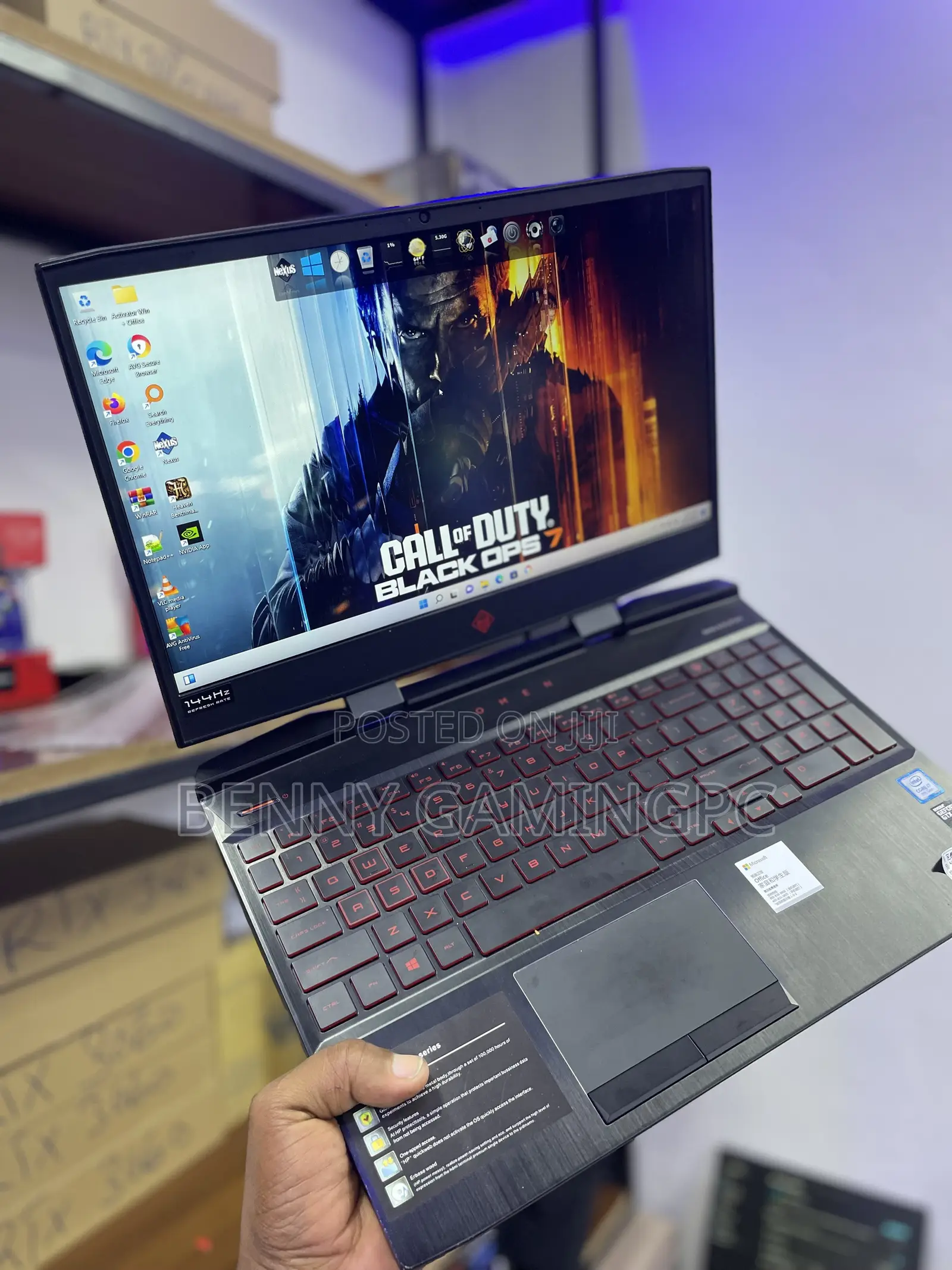 Laptop HP Omen 15 16GB Intel Core i7 SSD 512GB