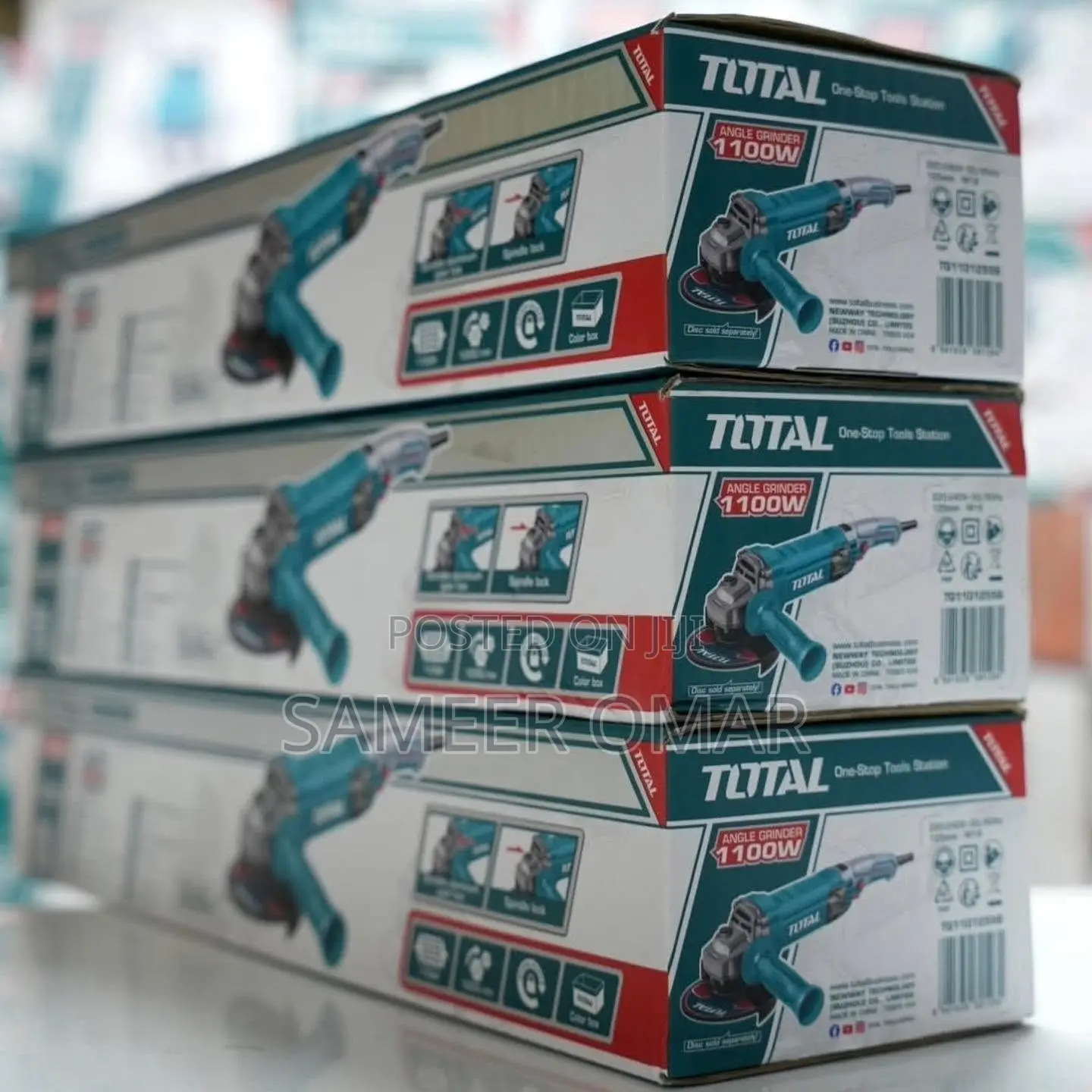 TOTAL Angle Grinder 1100W 5” – TG