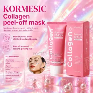 KORMESIC Collagen Peel-Off Mask – Glowing Smooth Skin