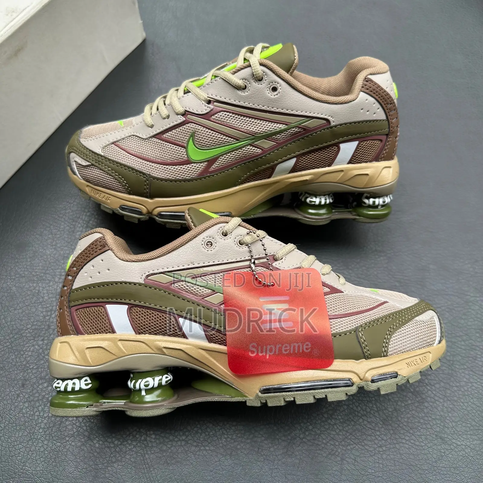 Supreme X Nike Shox Ride 2 Sneakers