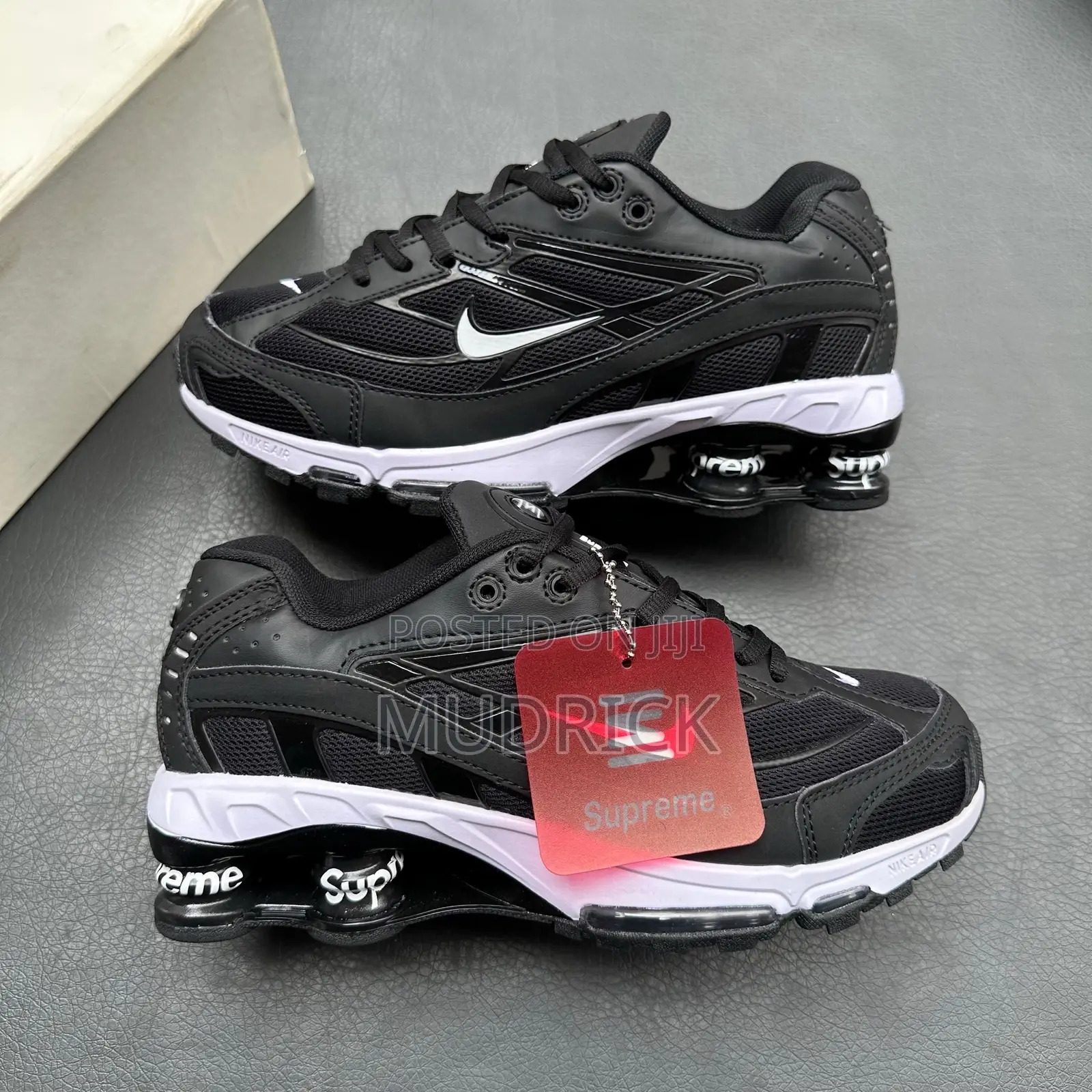 Supreme X Nike Shox Ride 2 Sneakers