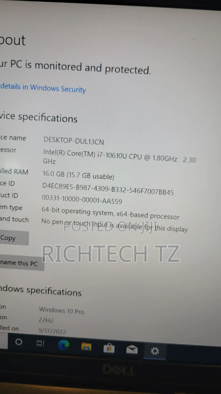 Laptop Dell Latitude 7420 16GB Intel Core i7 SSD 256GB