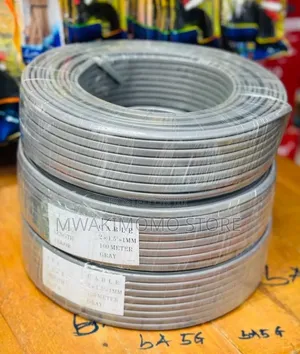 Twin-Core Flat Electrical Wiring Cable With Earth 1.5mm Length 100m