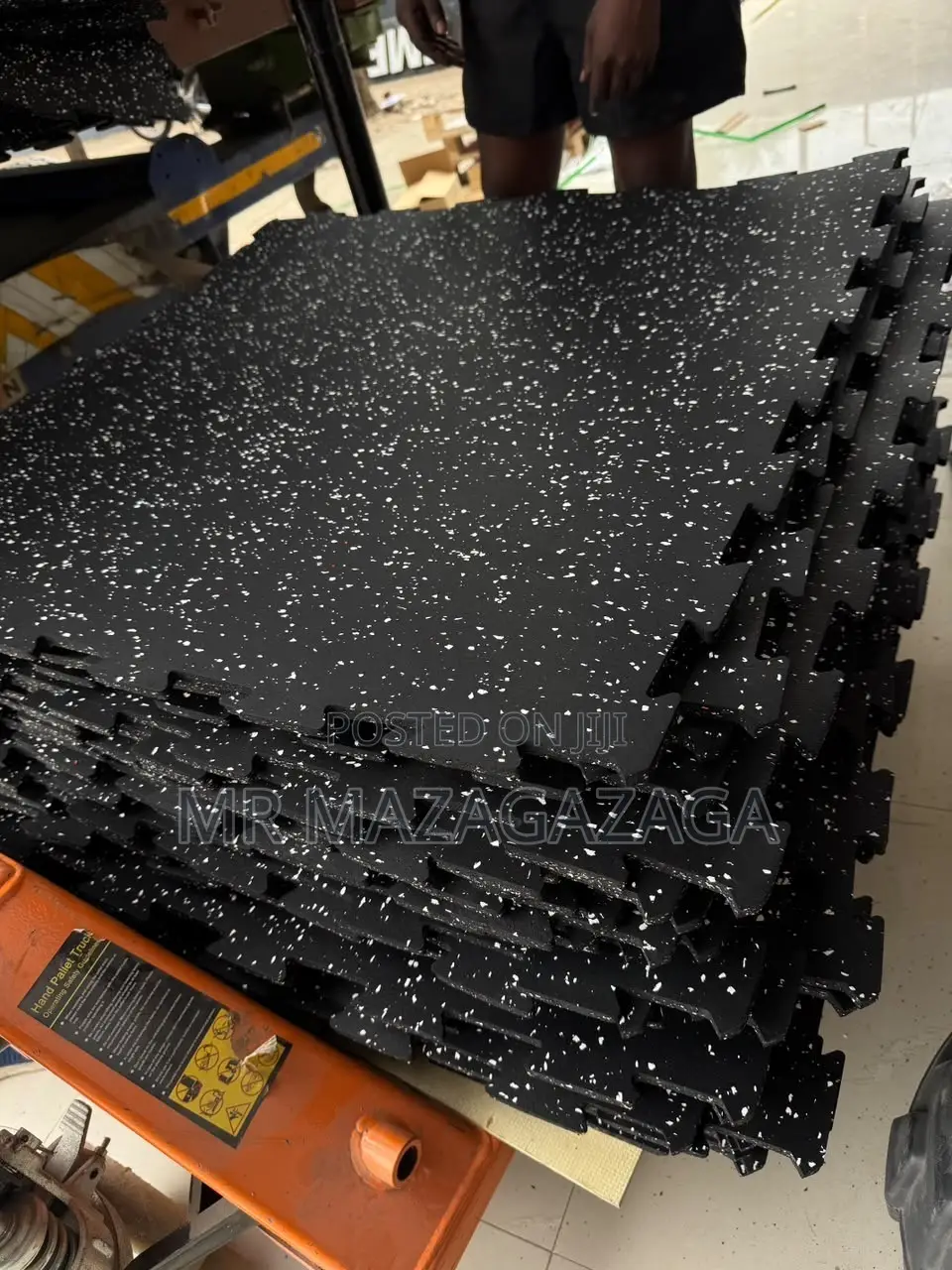 Hevy Duty Interlock Mat 100cmx100cm