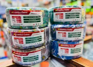 A 100-Meter Roll of Estafrica Cable Electrical Wiring Pure Copper