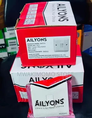 Ailyons S811 1 Gang 1 Way Switch: