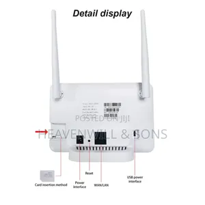 4g/5g UNIVERSAL CPE Router 32 Users With 5000mah Battery