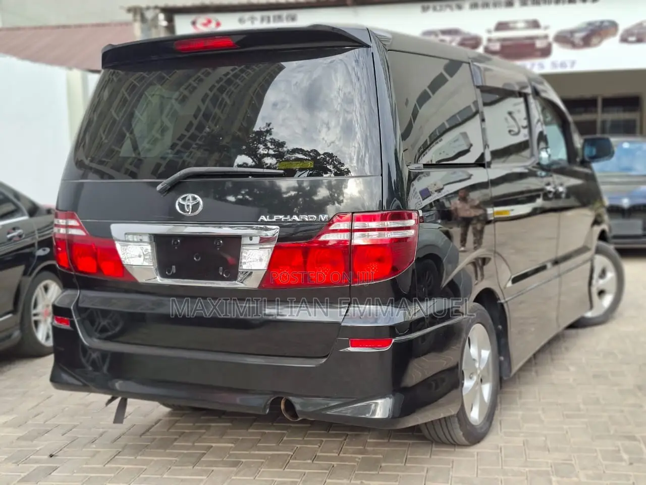 Toyota Alphard 2007 Black