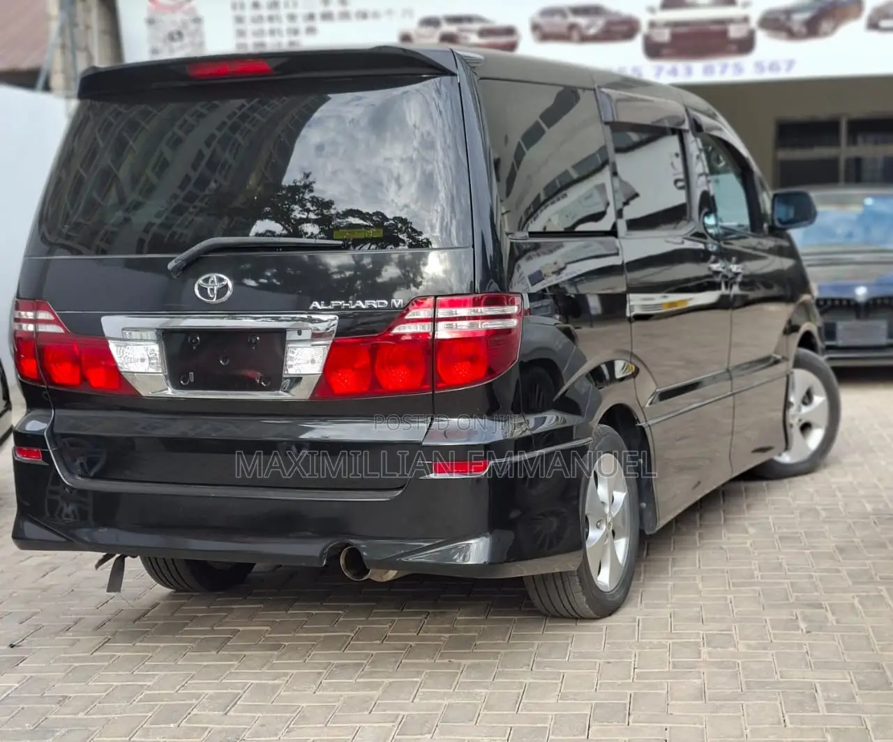 Toyota Alphard 2007 Black