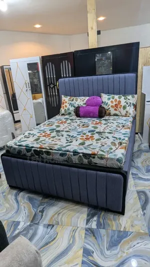 Sofa Bed 5/6 Blue and Gray