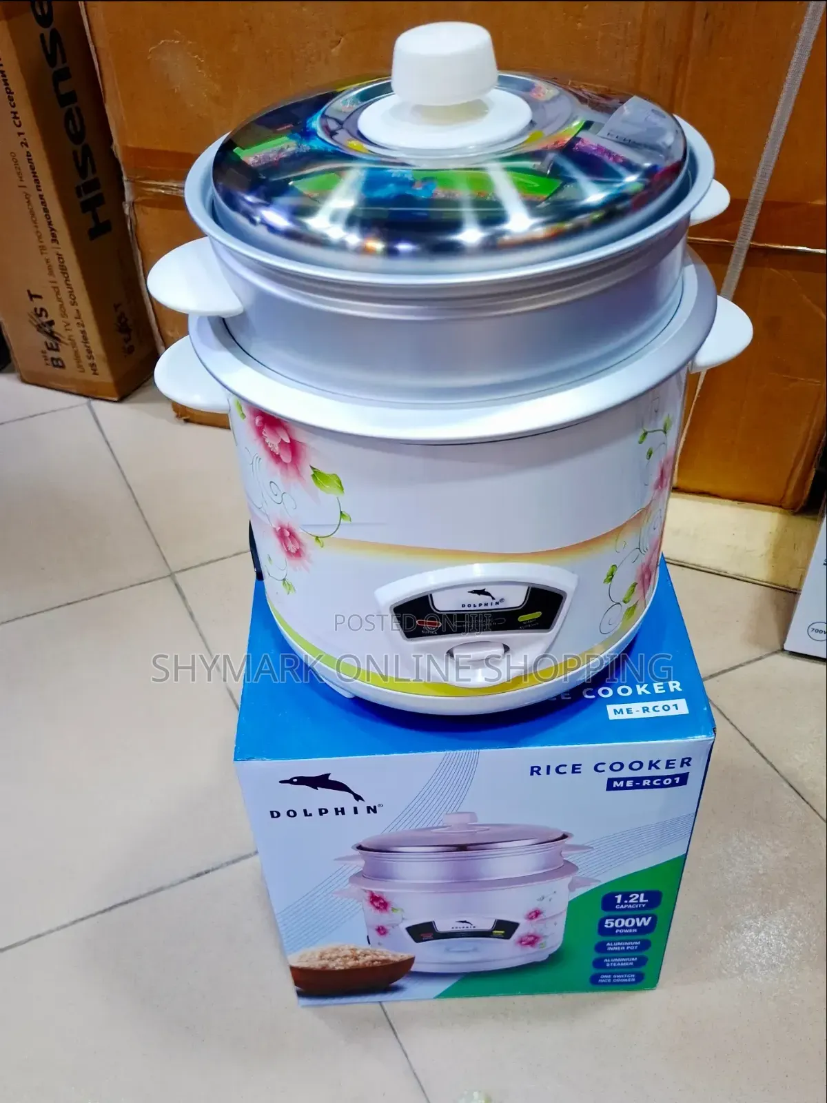 Dolphin Rice Cooker 1.2L (RC01)