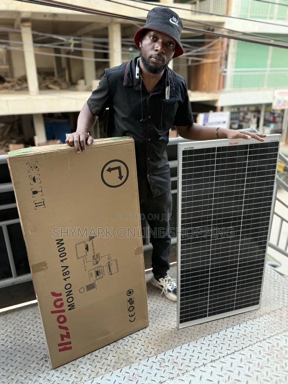 Hzsolar Panel Mono 18V 100W