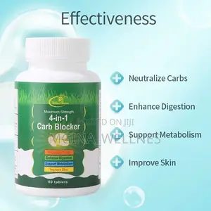 Maximum Strength 4-in-1 Carb Blocker (60 Tablets)