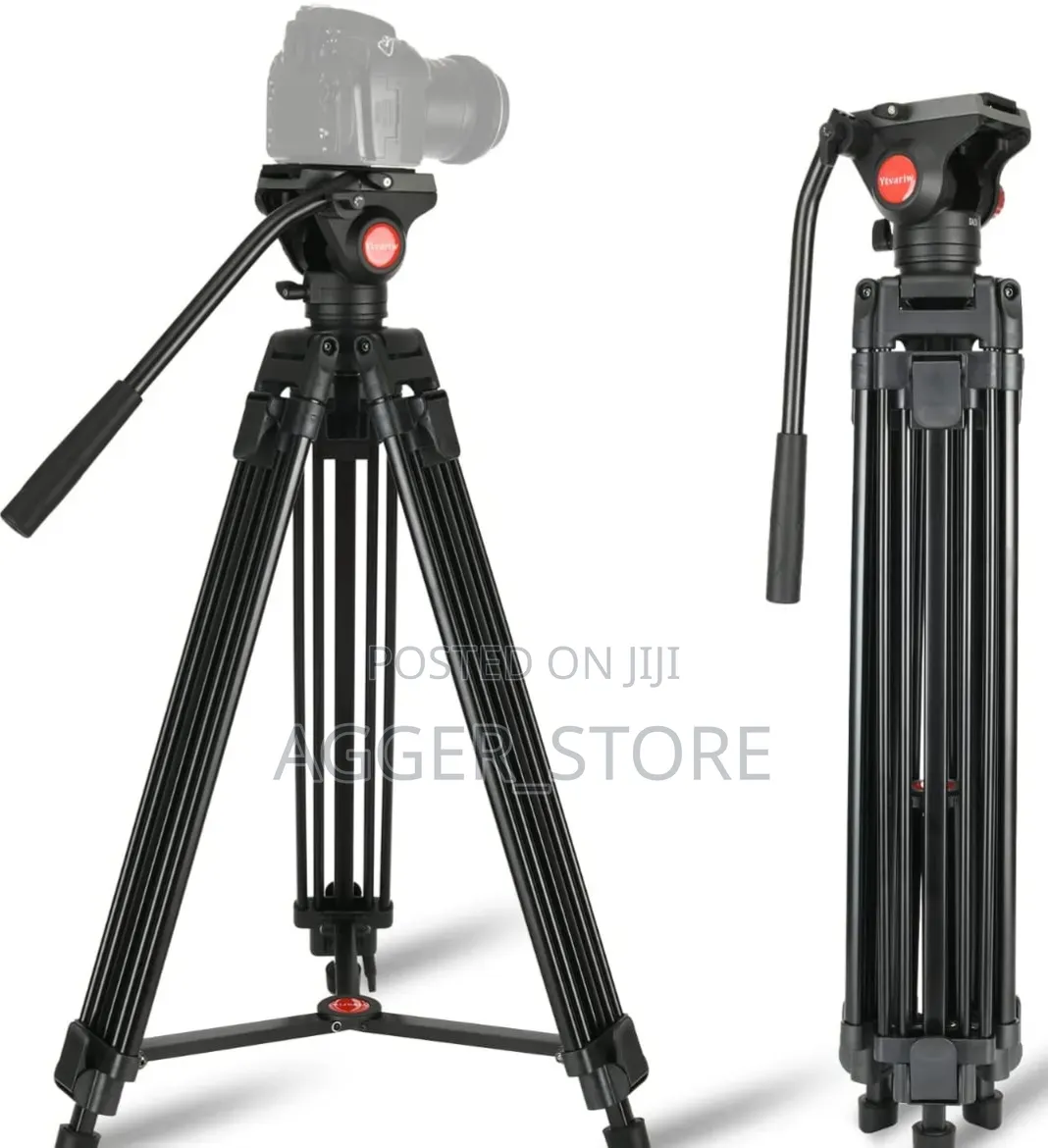 Professional Heavy-Duty Video Tripod for Camera