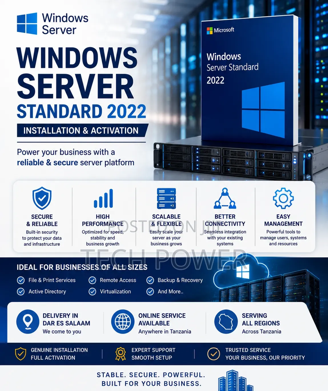 Windows Server 2022 Standard License Key | Genuine Activation