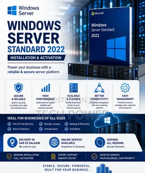 Windows Server 2022 Standard License Key | Genuine Activation