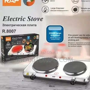 Raf Electric Stove 2500w Double Plate