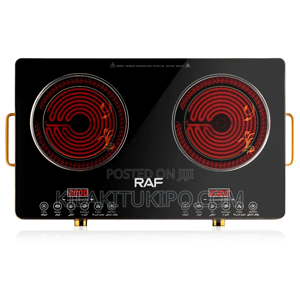 Raf Infrared Cooker 2 Plates 7000w