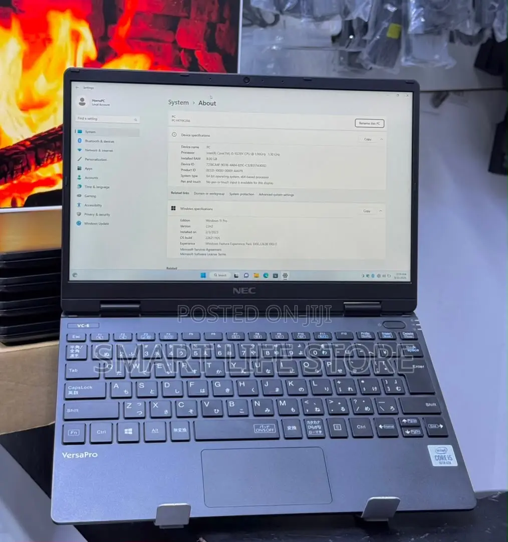 New Laptop NEC 8GB Intel Core i5 SSD 128GB