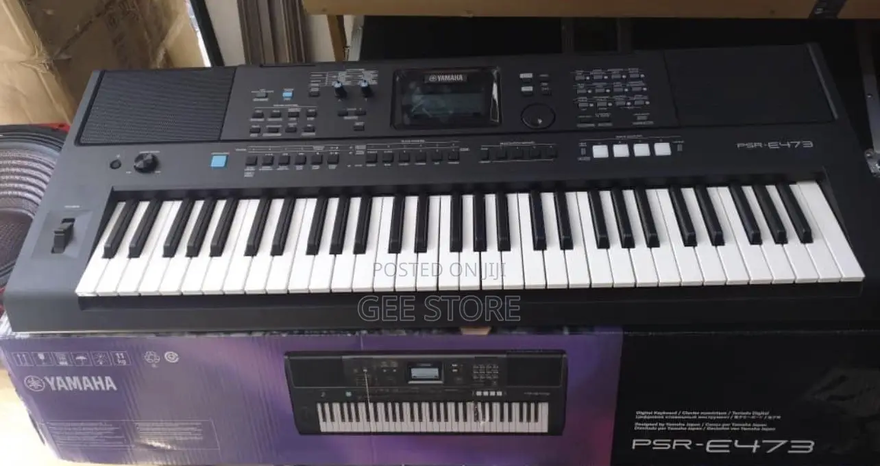 Yamaha PSR-E473 61-Key Portable Digital Keyboard