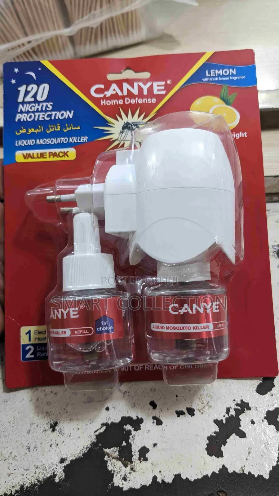 Canye Mosquito Diffuser With Double Liquid Bottles for 120 Nights