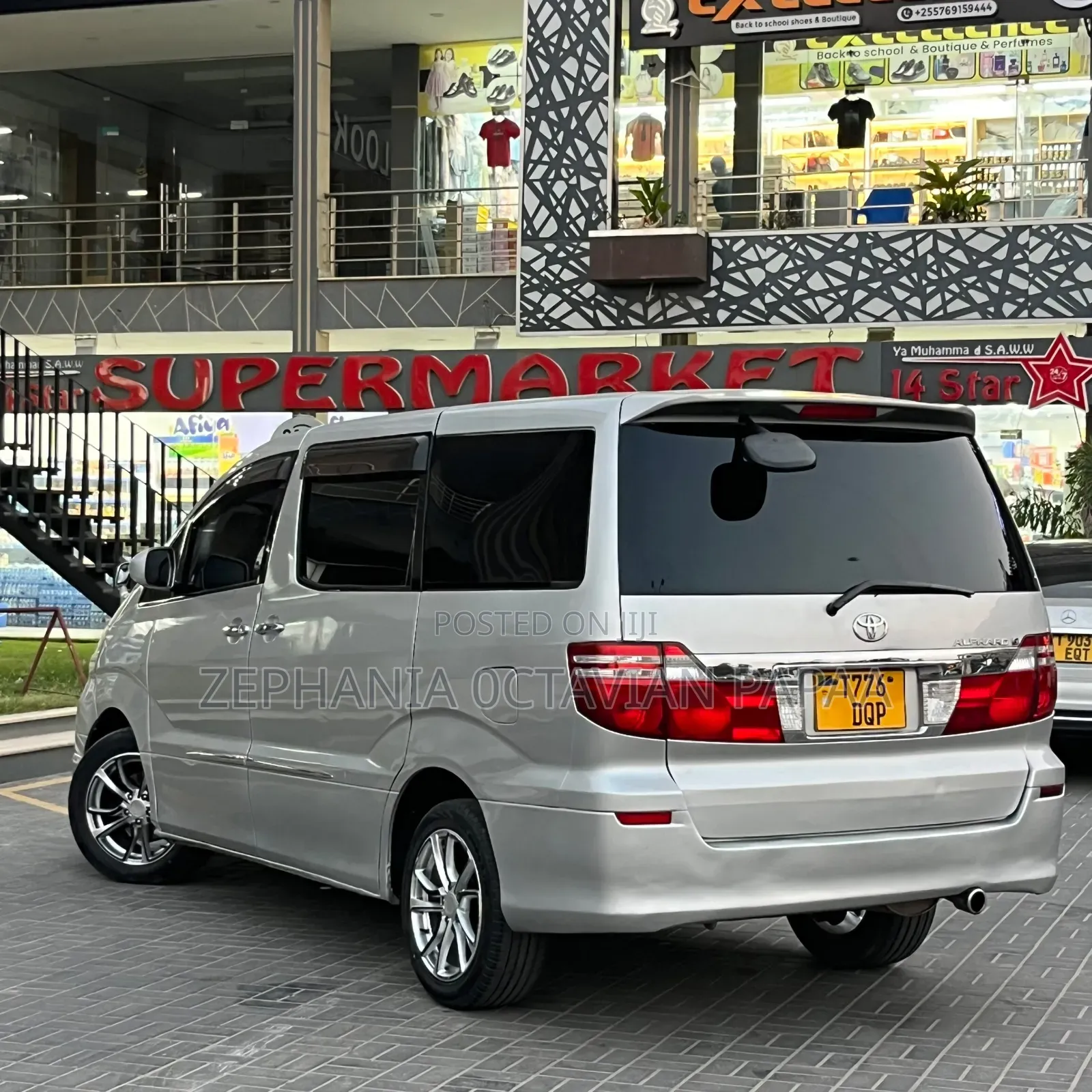 Toyota Alphard 2003 Silver