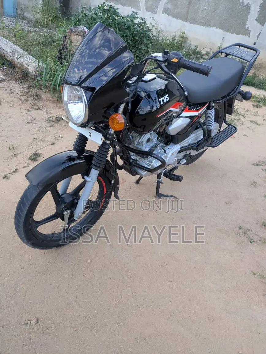 TVS HLX 125 2025 Black