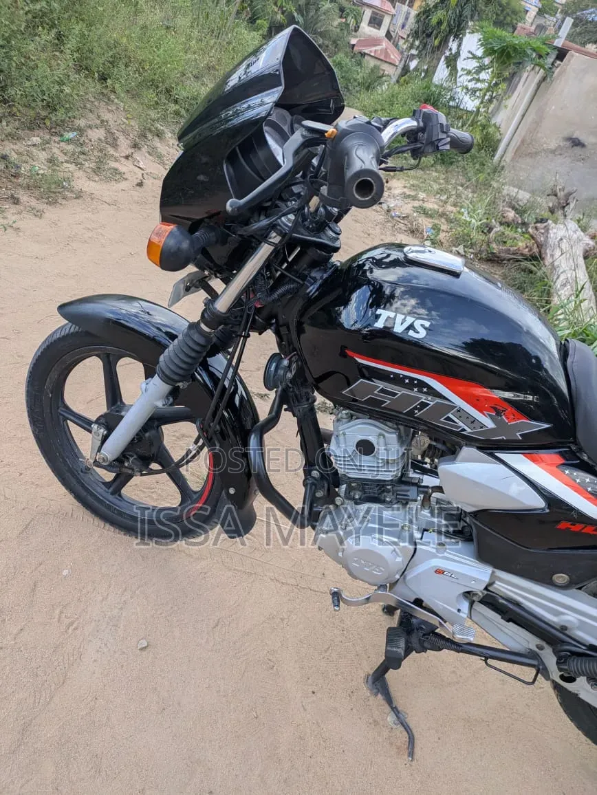 TVS HLX 125 2025 Black