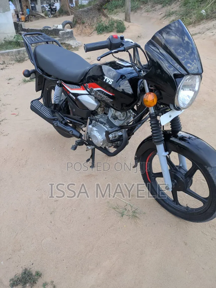 TVS HLX 125 2025 Black