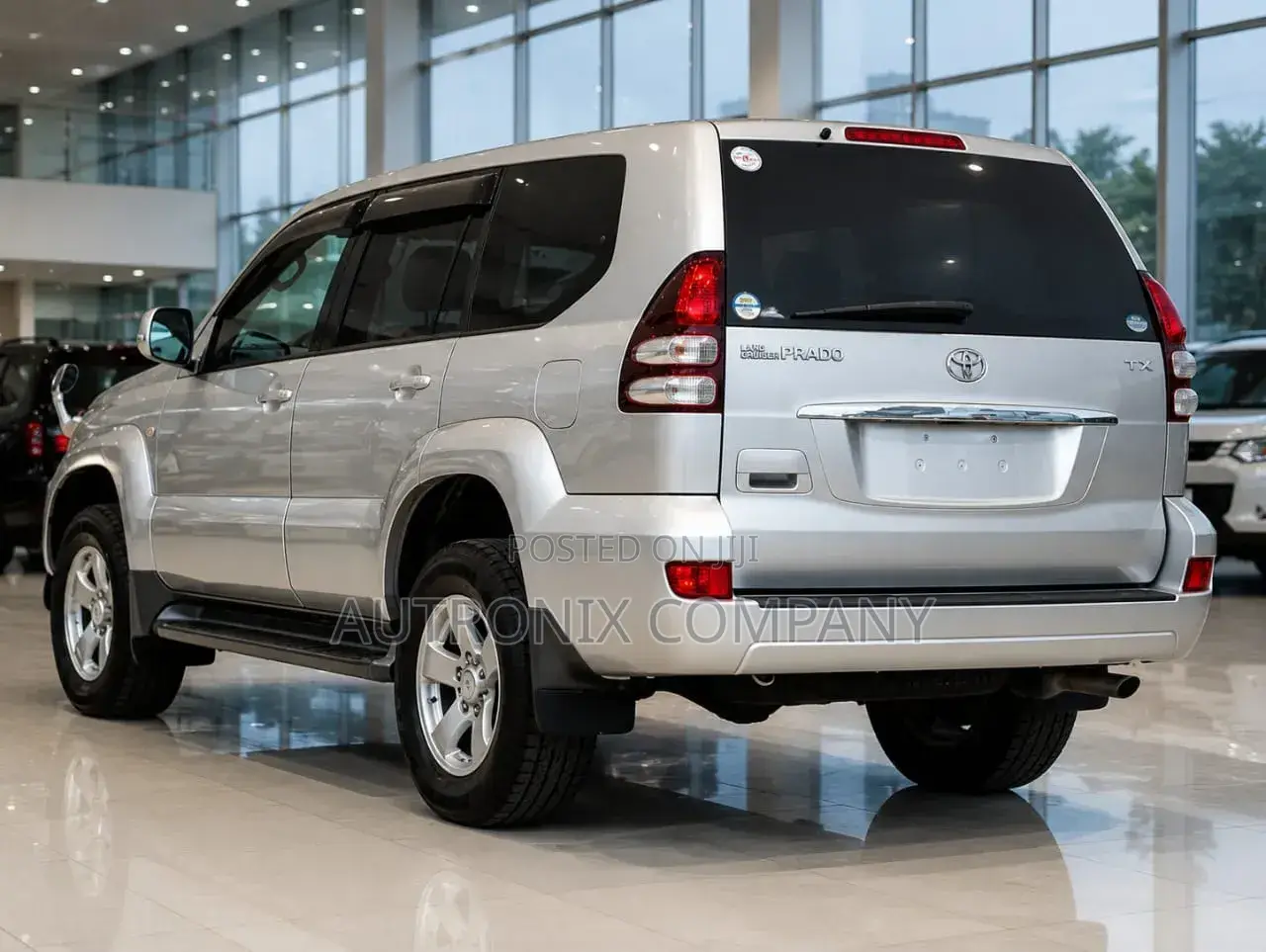 Toyota Land Cruiser Prado 2008 Silver
