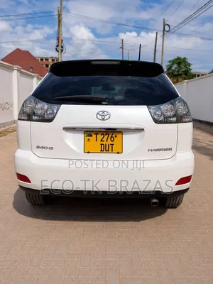 Toyota Harrier 2007 White