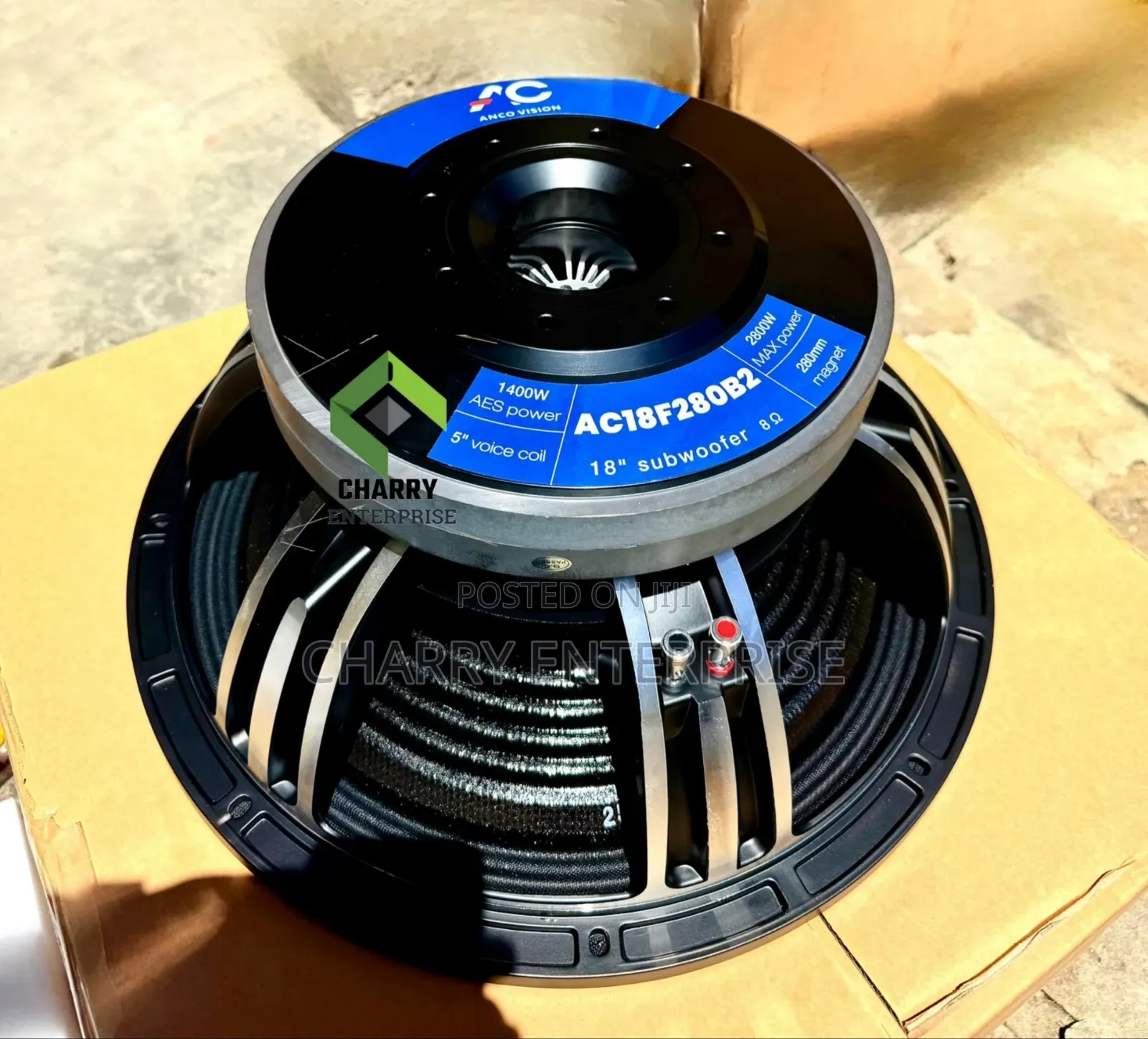 ANCO VISION Ndonga Speaker Inch 18” Double Magnet 2800W Spika Ya Wazi