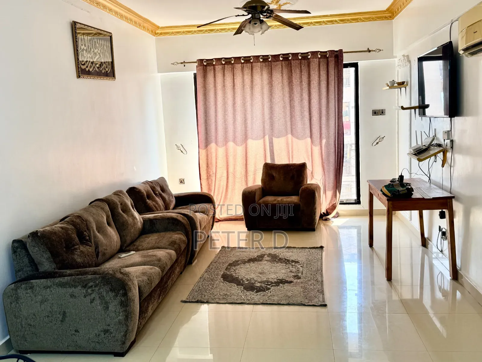 Furnished 3bdrm Apartment in Upanga West for rent