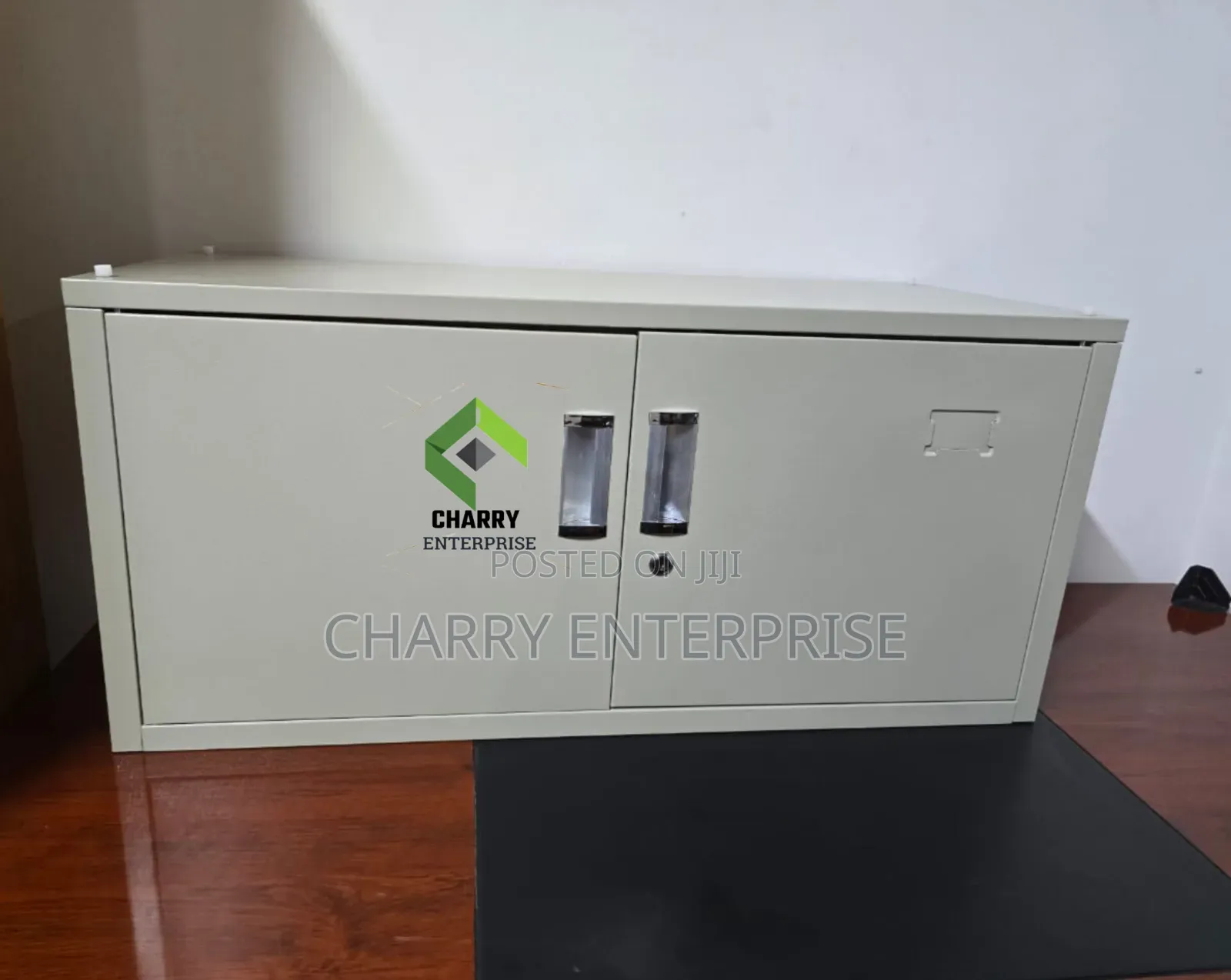 Coated Metal Office Storage Cabinet Double Doors Lockable