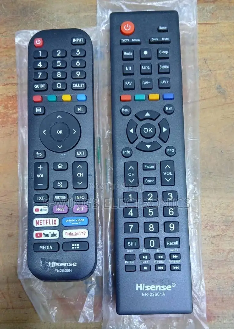 Hisense Remote Control