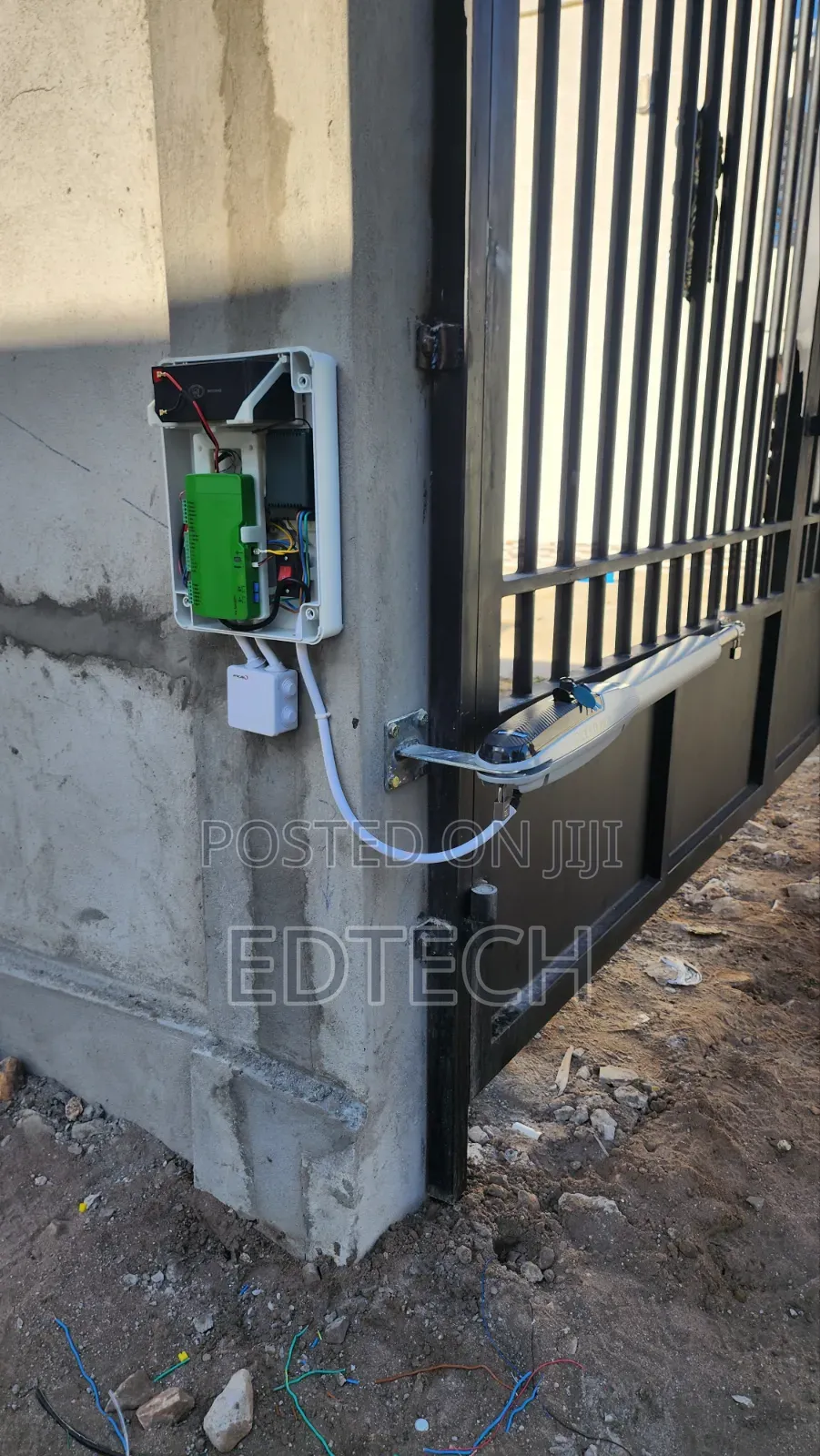 Centurion Swing Motor Gate Machines Installation