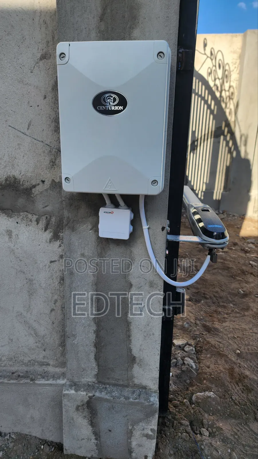Centurion Swing Motor Gate Machines Installation