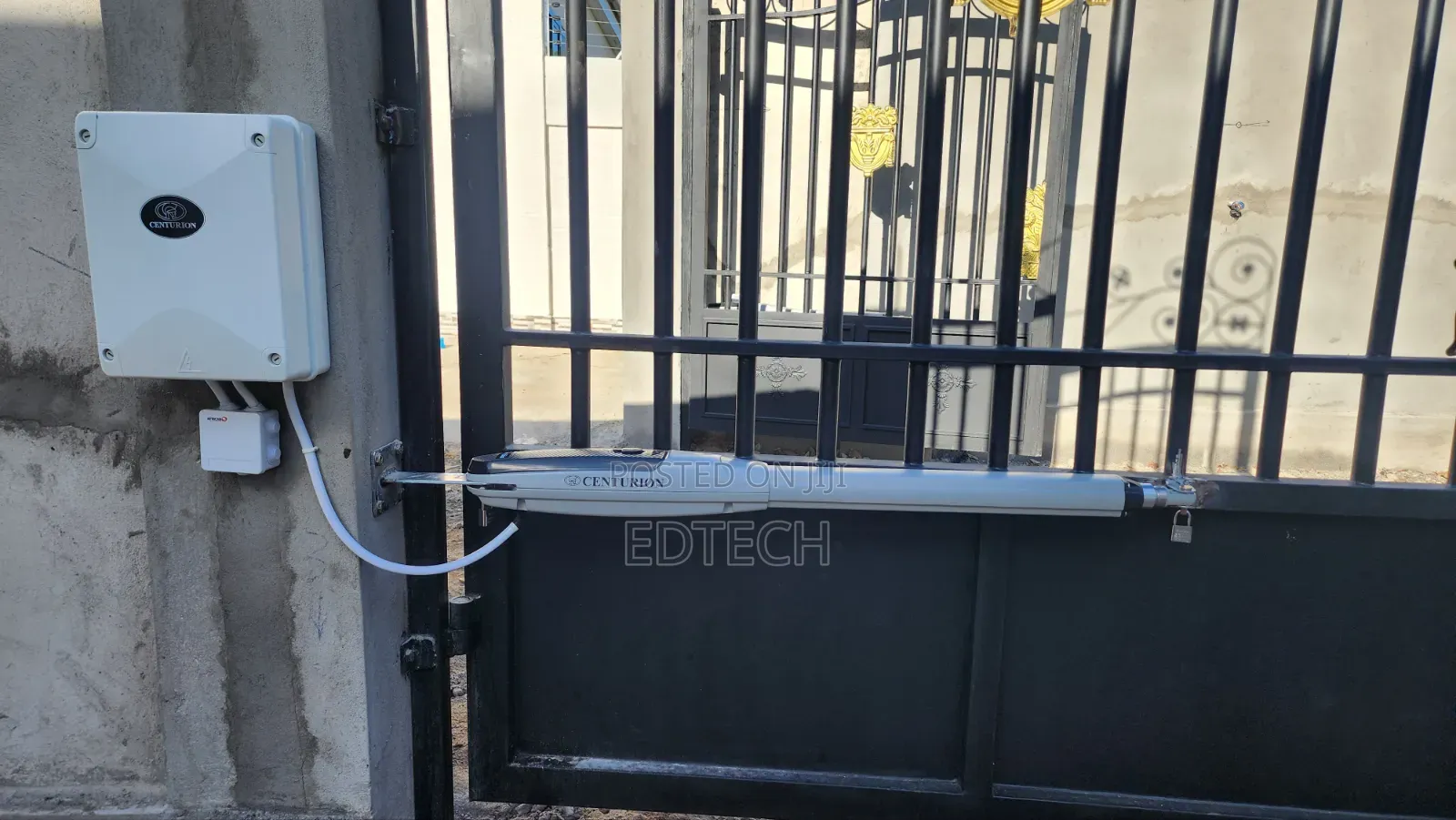 Centurion Swing Motor Gate Machines Installation