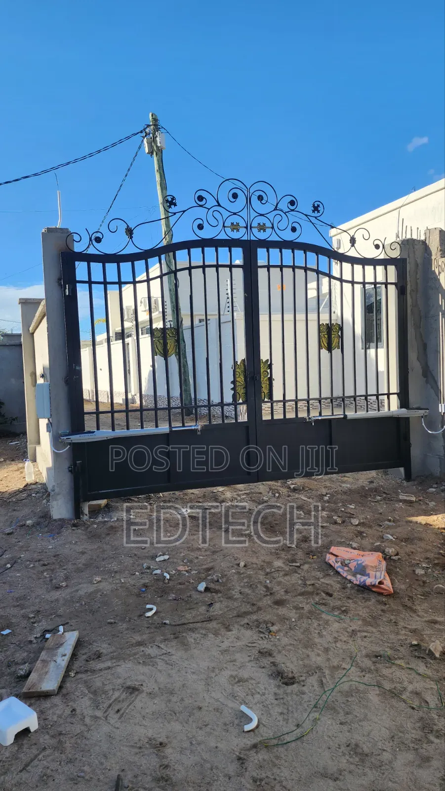 Centurion Swing Motor Gate Machines Installation