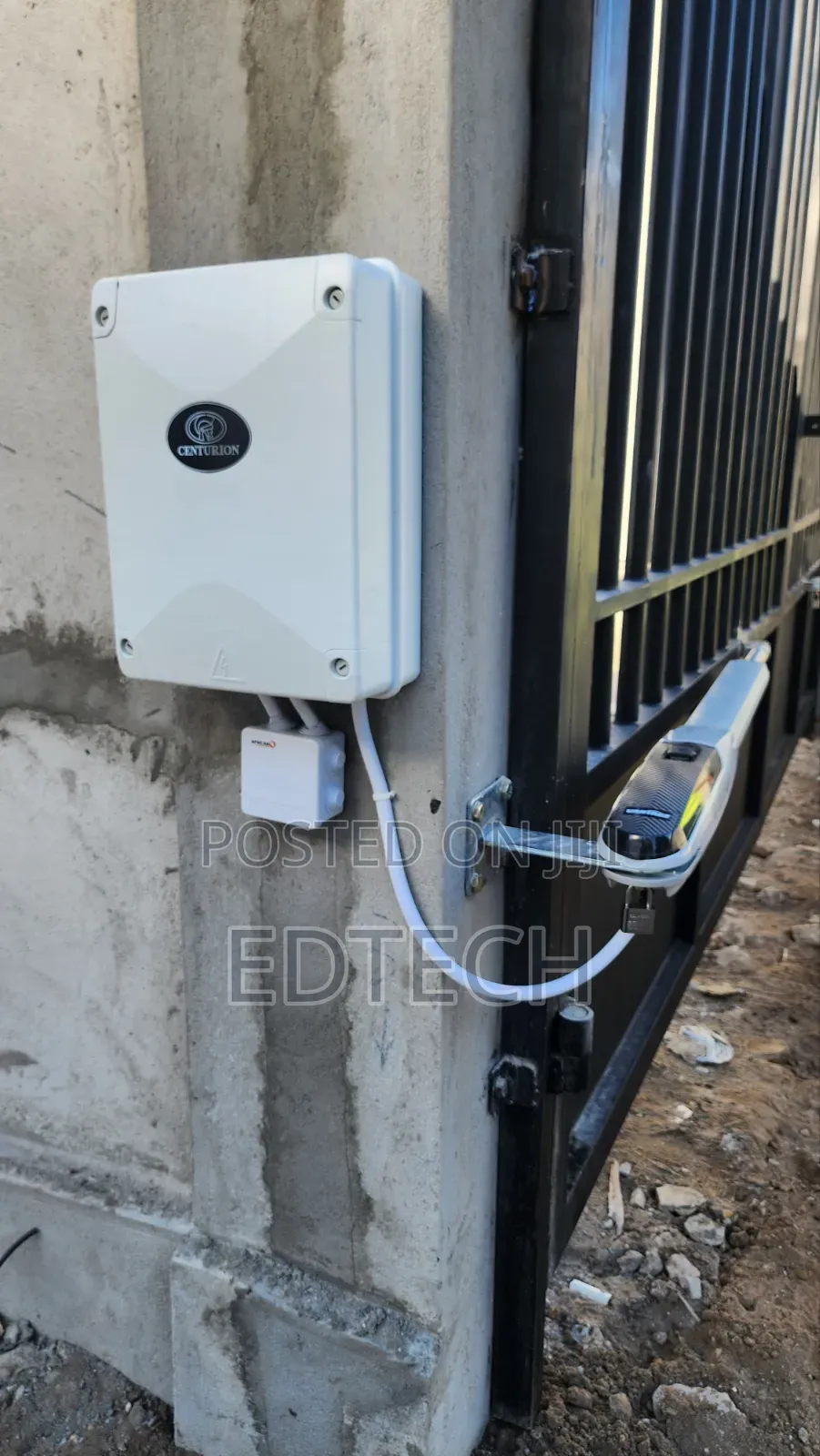 Centurion Swing Motor Gate Machines Installation
