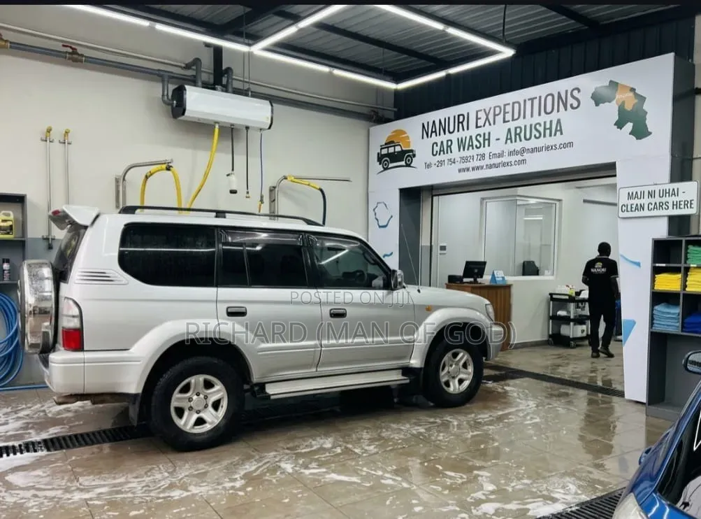 Toyota Land Cruiser Prado 1998 Silver