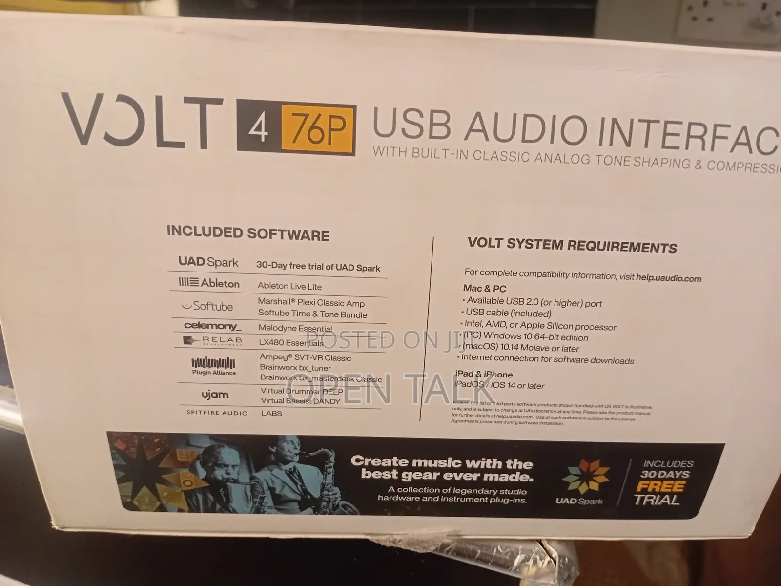 Volt 476P Sound Card/ USB Audio Interface