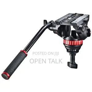 Manfrotto Fluid Head and 546B Tripod System. Heavy Duty , Alluminium