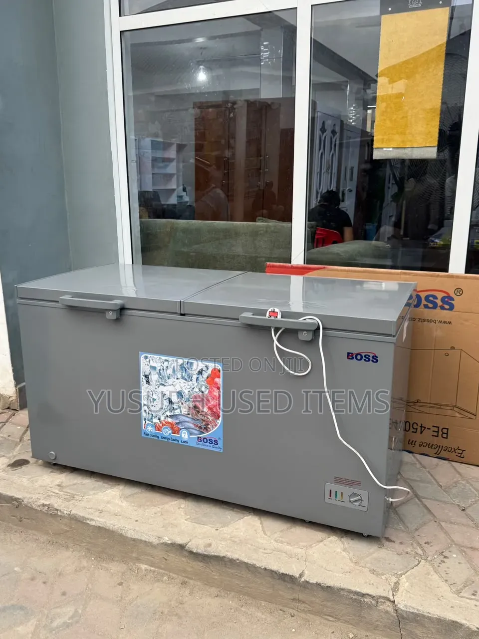 Boss Frizer // 450L // Double Door //
