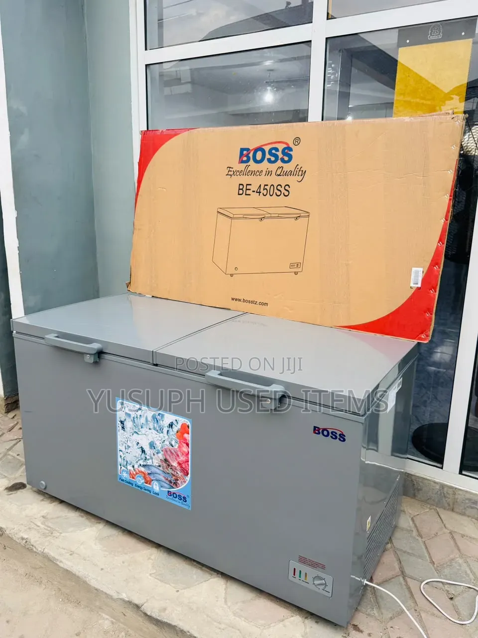 Boss Frizer // 450L // Double Door //