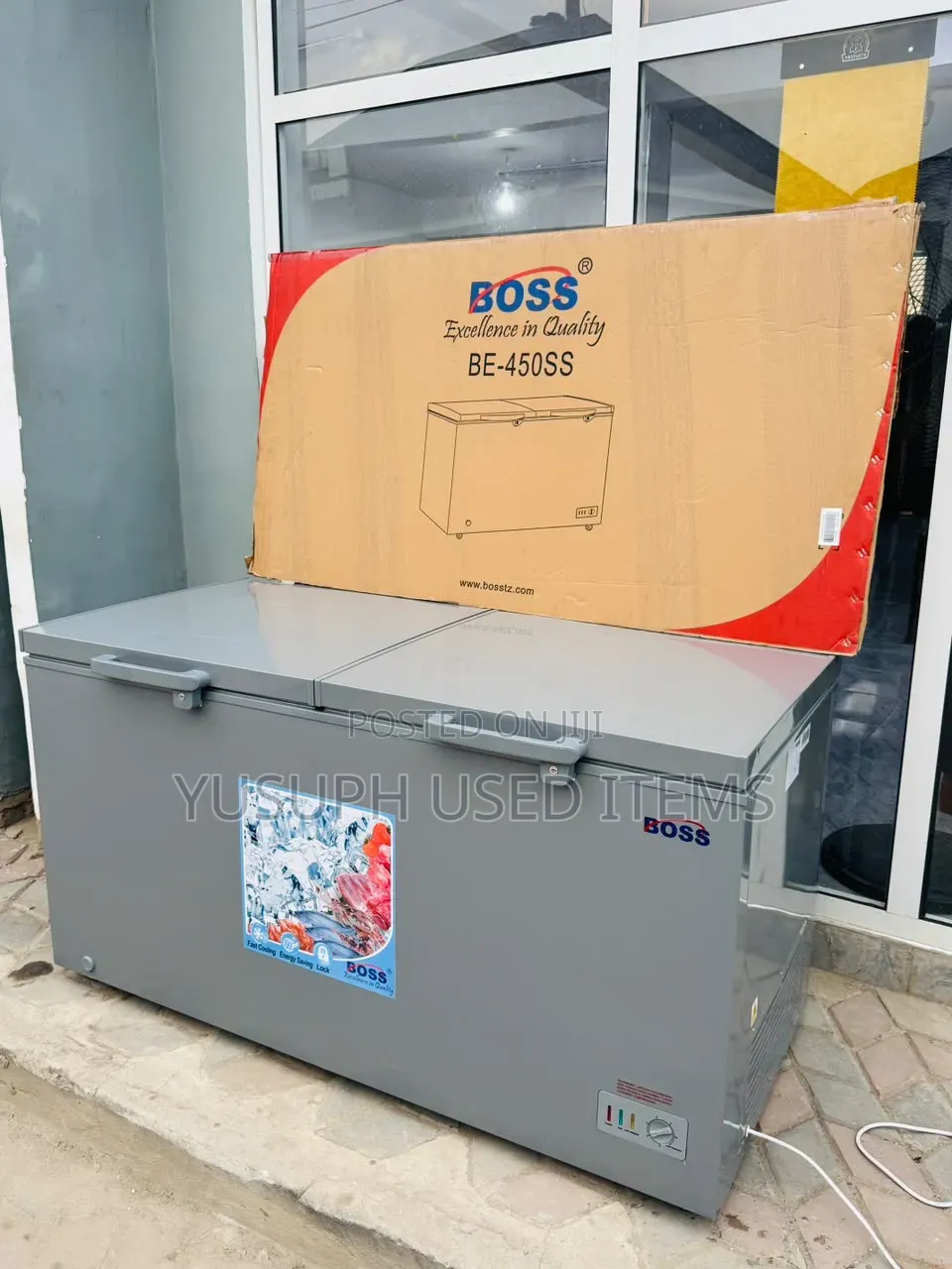 Boss Frizer // 450L // Double Door //