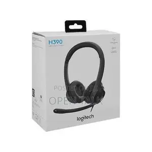 Logitech USB Headset H390 With Noice Cancelling Mic