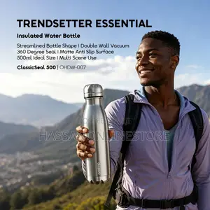 Oraimo ClassicSeal 500 500ml Compact Leakproof Insulated Water Bottle