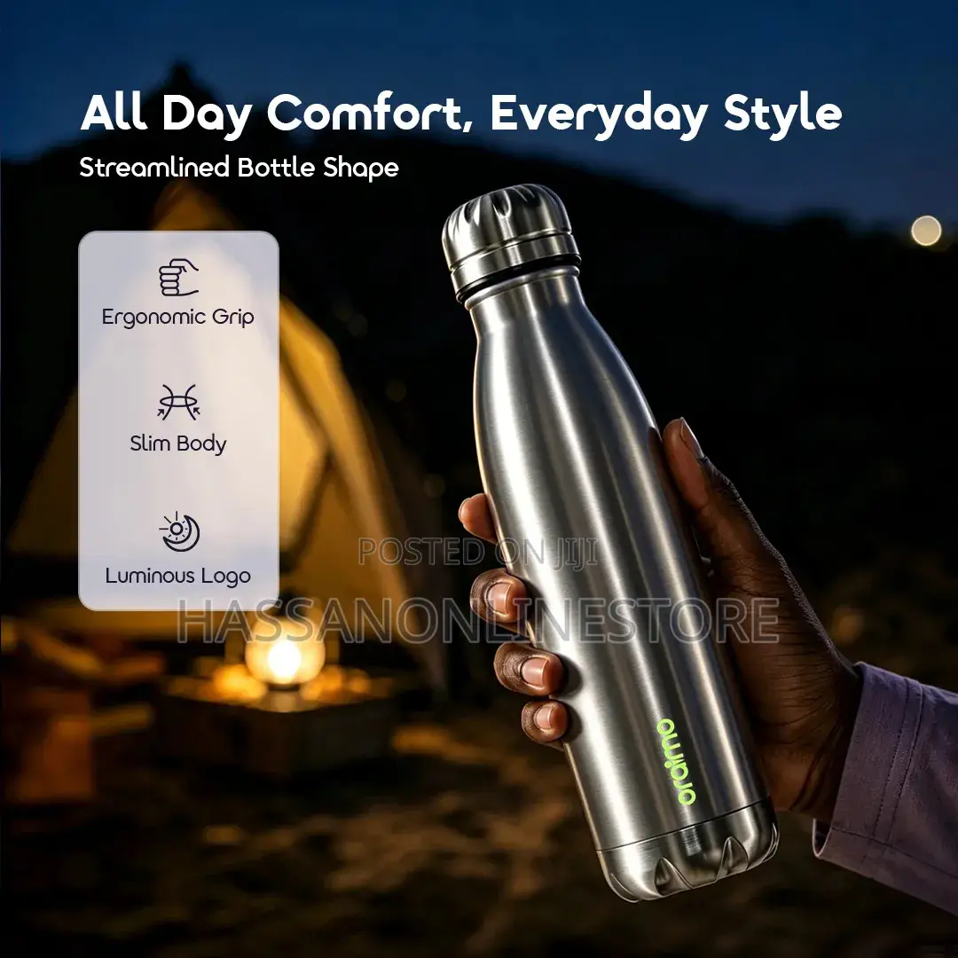 Oraimo ClassicSeal 500 500ml Compact Leakproof Insulated Water Bottle